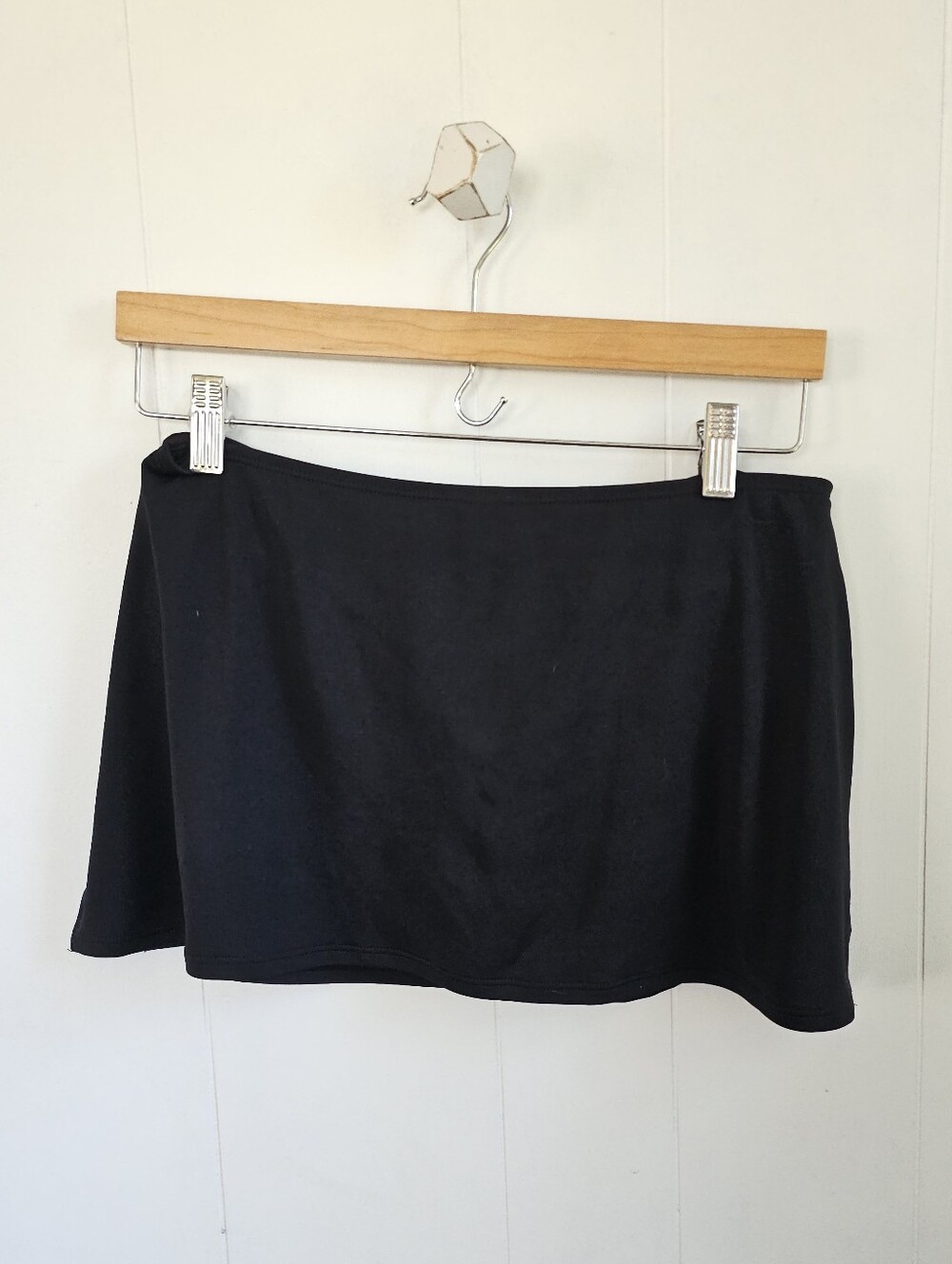 APOSTROPHE Black Swim Skirt